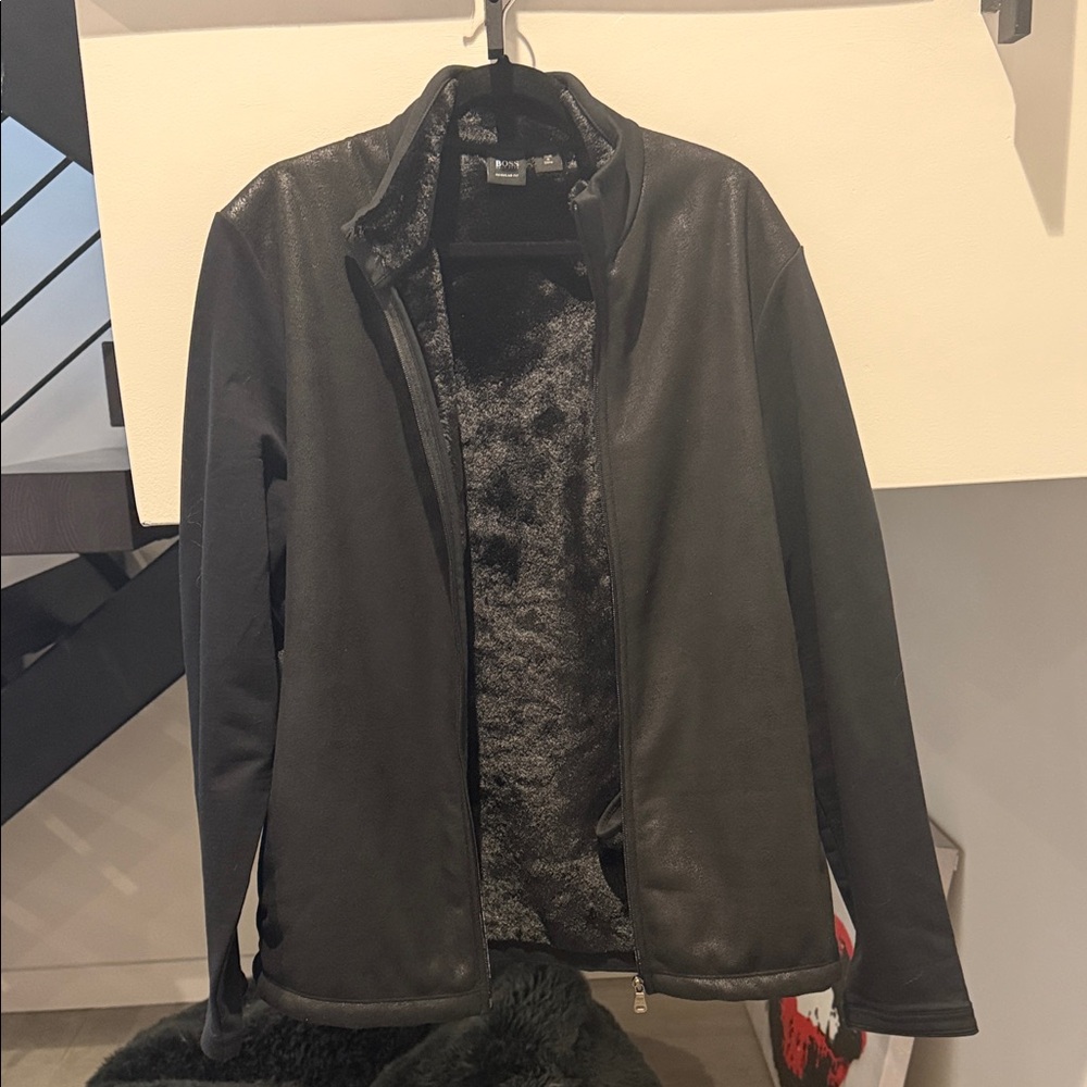 Boss Black Jacket for Men L size
